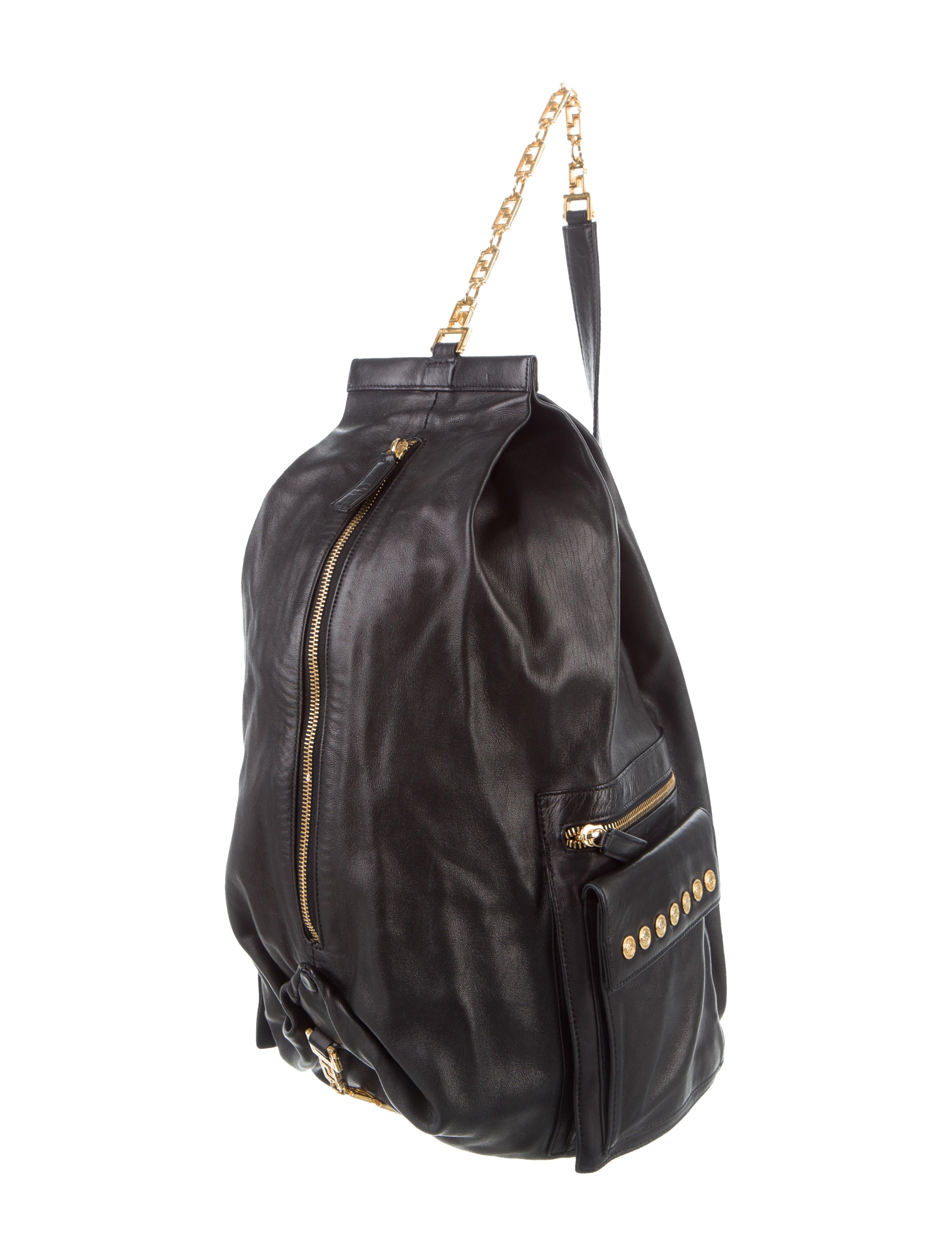 Gianni versace leather sling bag handbags gve20791