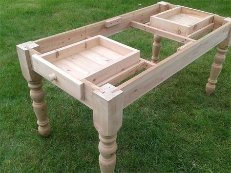 Image result for farmhouse table drawers farmhouse table