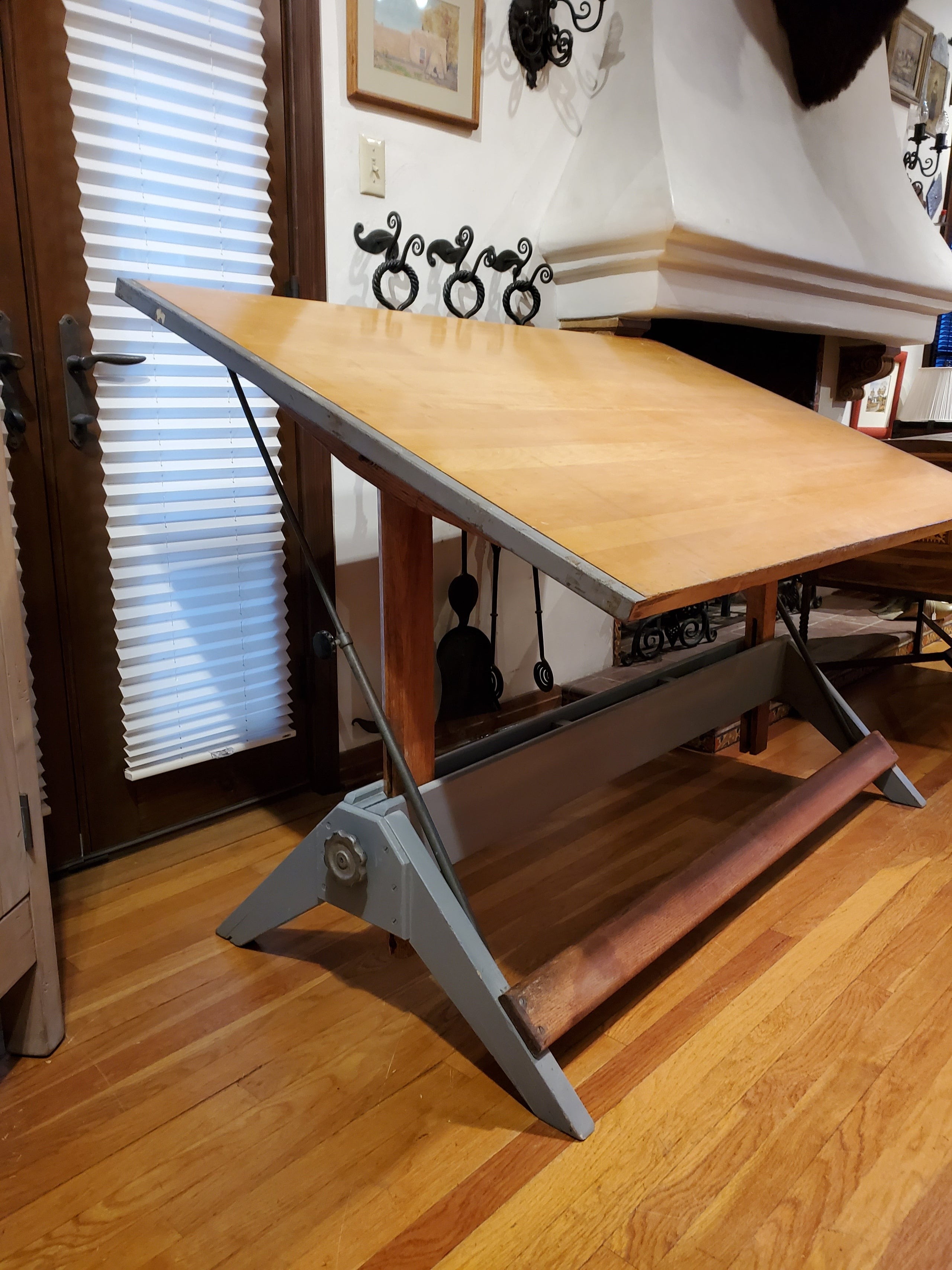 Mayline vintage drafting table