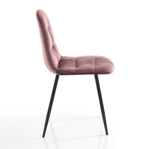 Modern chair fluffy pink upholstered chairs 1