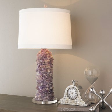 Rock crystal quartz table lamp shades of light 4