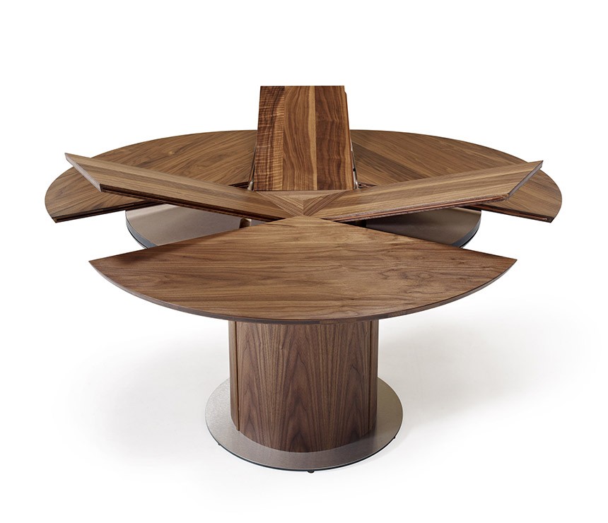 Round pedestal dining table skovby a132 table wharfside