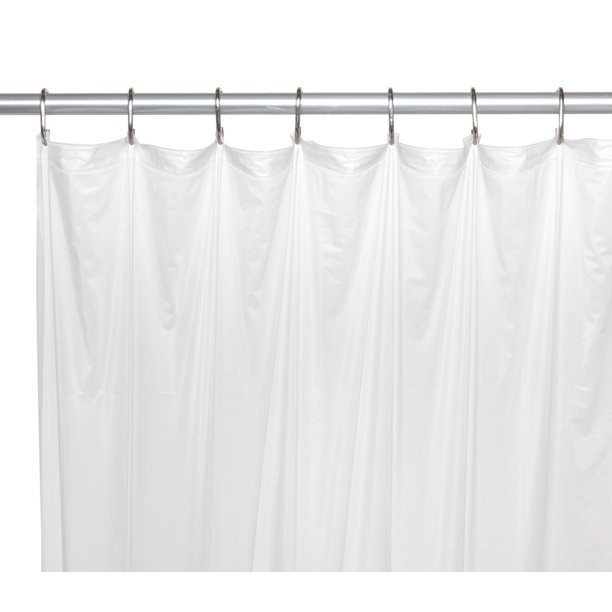 Royal bath stall size 5 gauge vinyl shower curtain liner