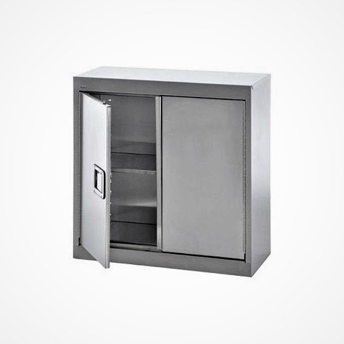 Sanipure silver stainless steel wall mounted cabinet id