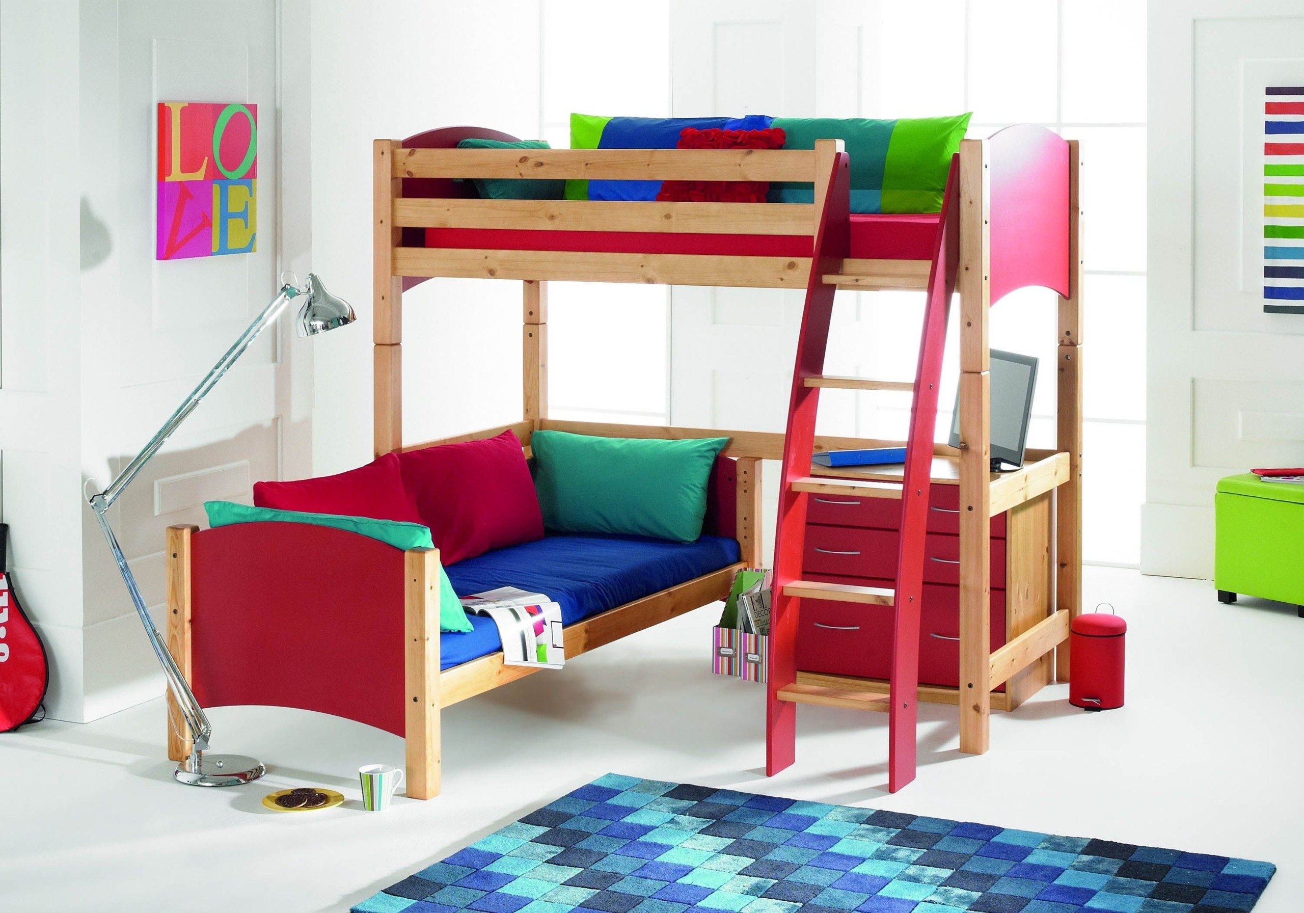 Scallywag l shaped bunk bed
