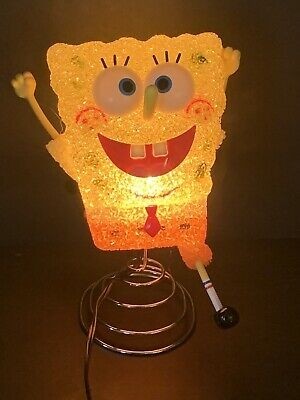Spongebob squarepants running bob table lamp ebay