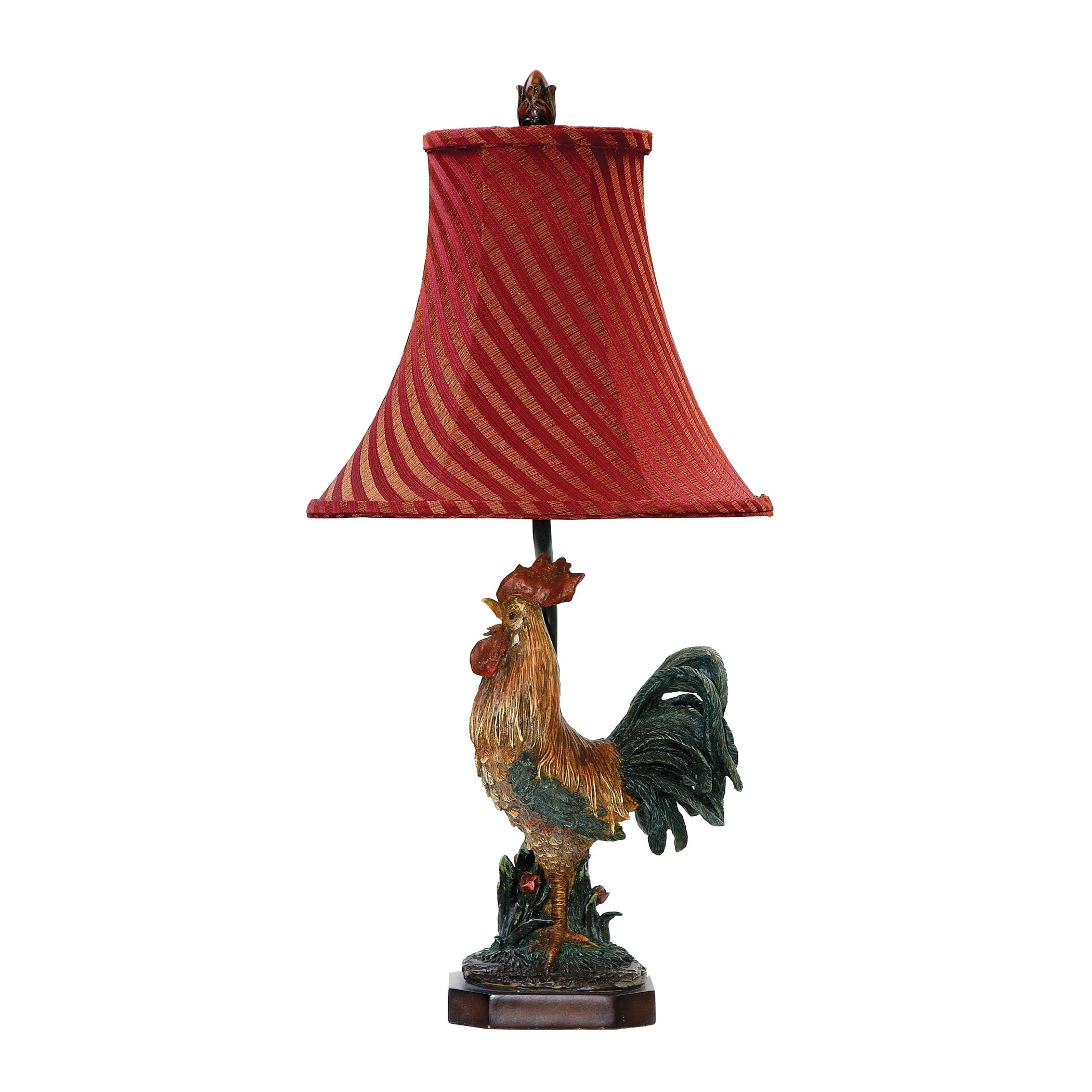 Sterling industries crowing rooster 24 25 table lamp
