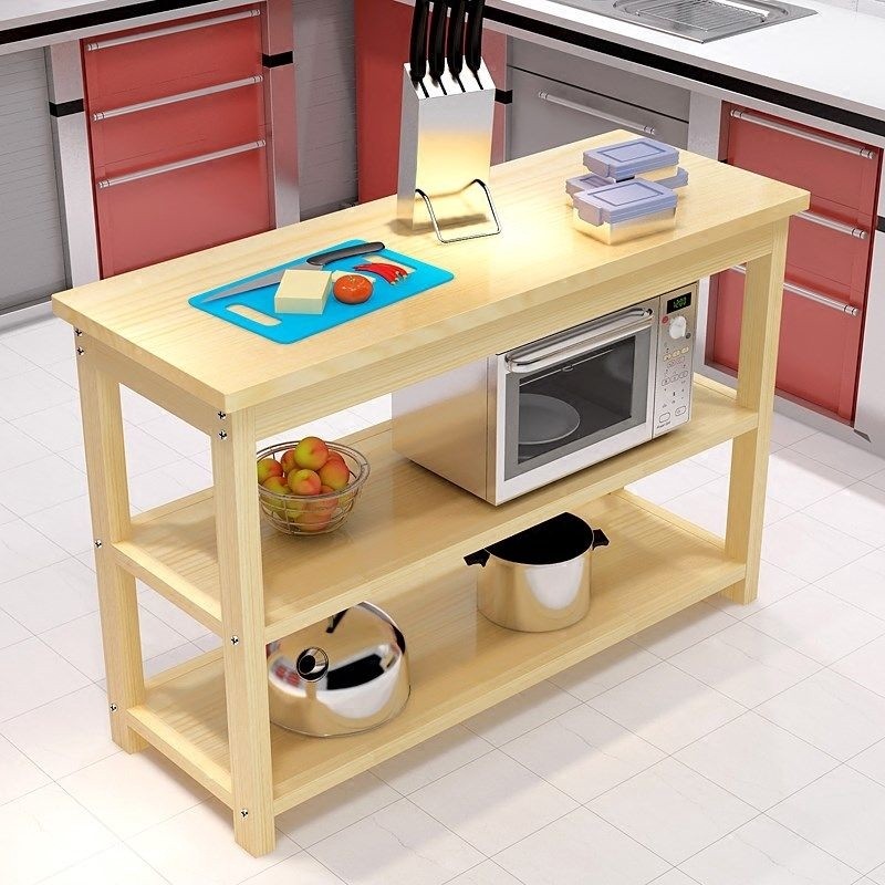 Table kitchen vegetable cutting table cooking table simple