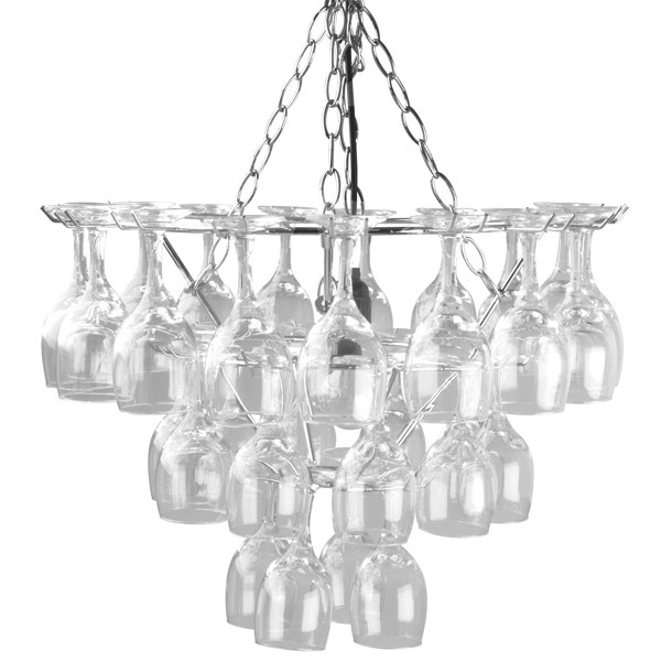 Vino wine glass chandelier novelty chandeliers pendent