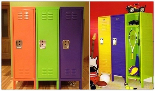 10 ideas to use lockers as kids room storage kidsomania