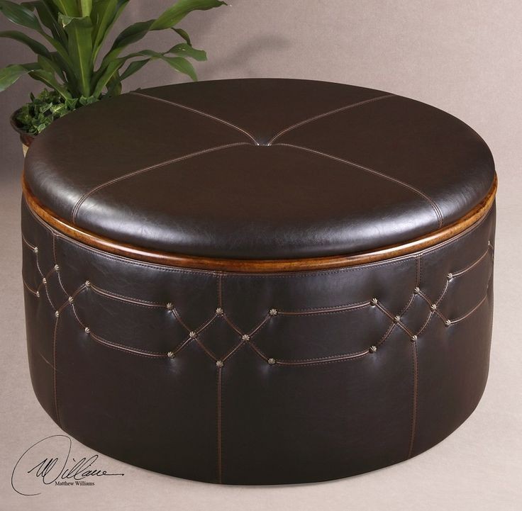11 burgundy leather ottoman coffee table inspiration