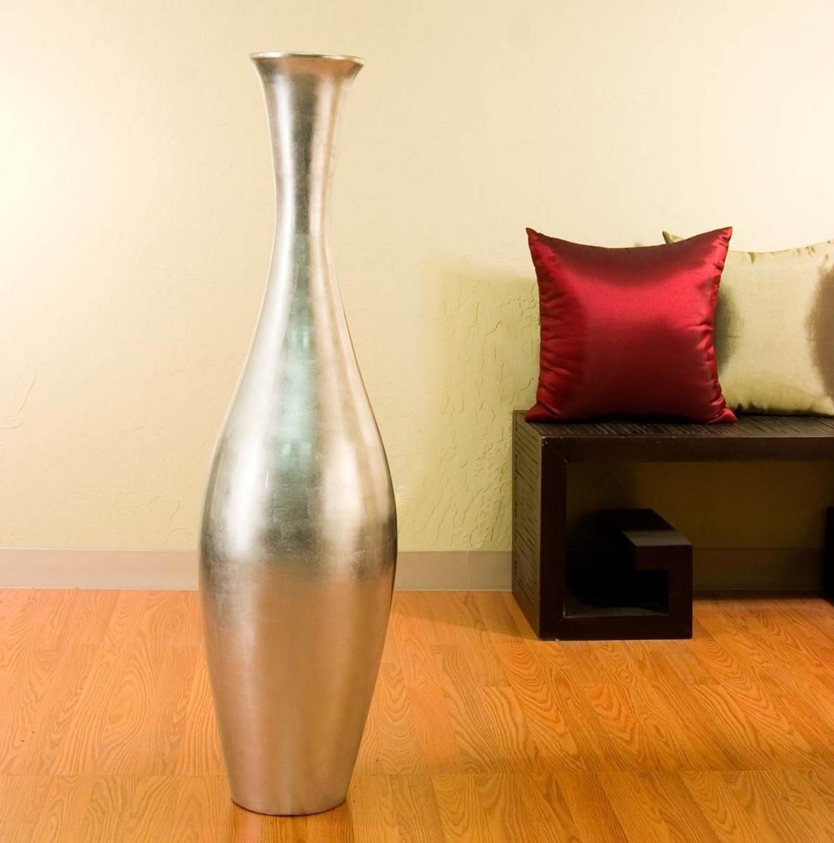 36 silver egret floor vase large floor vases tall