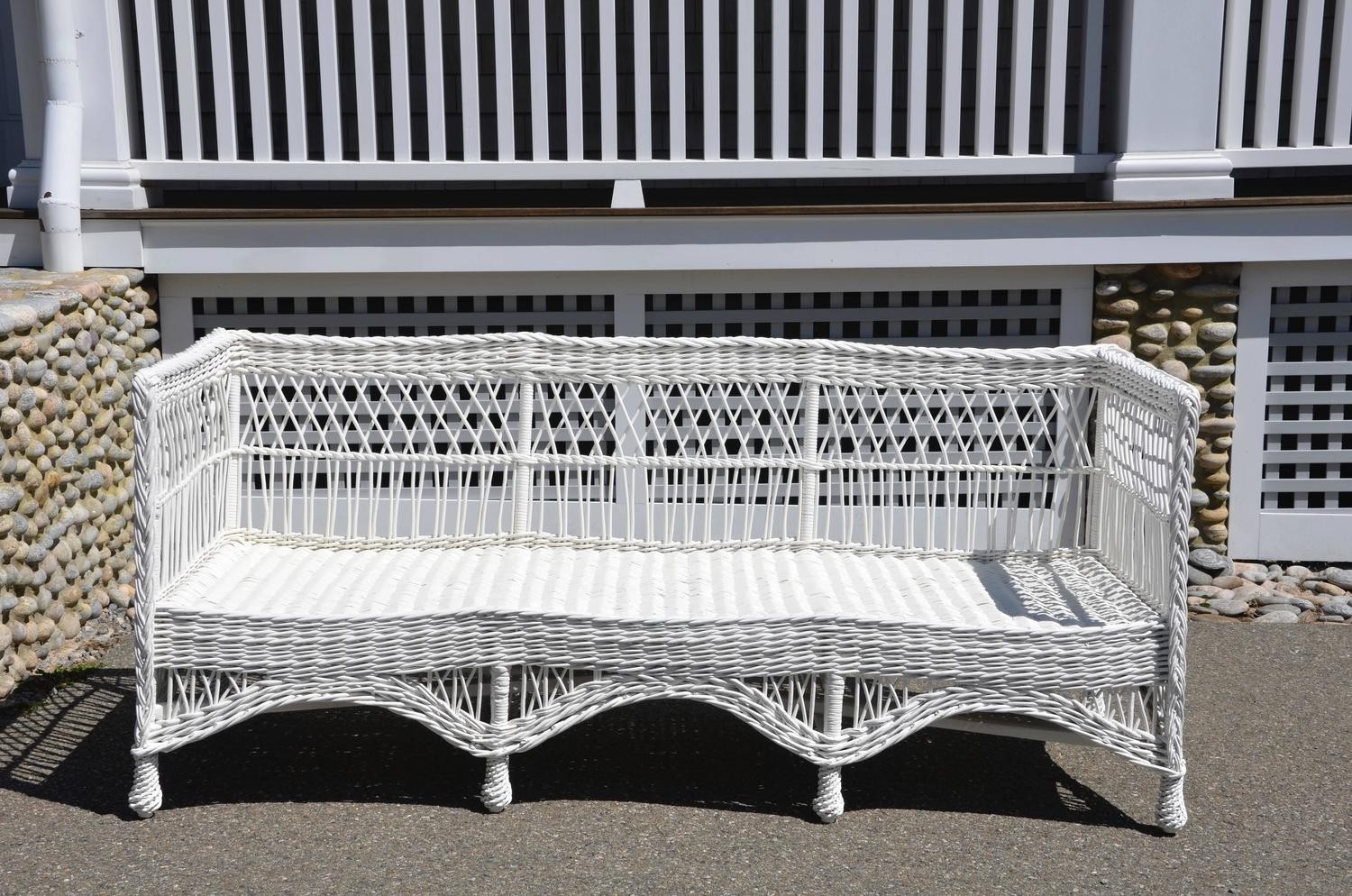 Antique wicker daybed for sale at 1stdibs