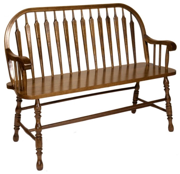 Arrowback deacons bench ogle furniture