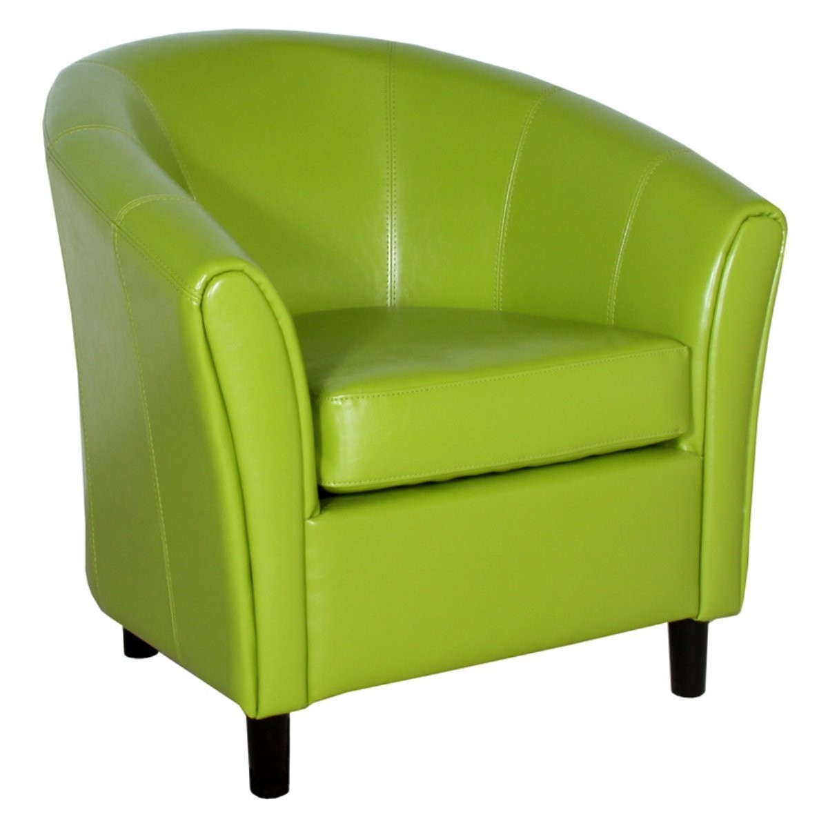 Barrel chair bright green36077 brightgreen home