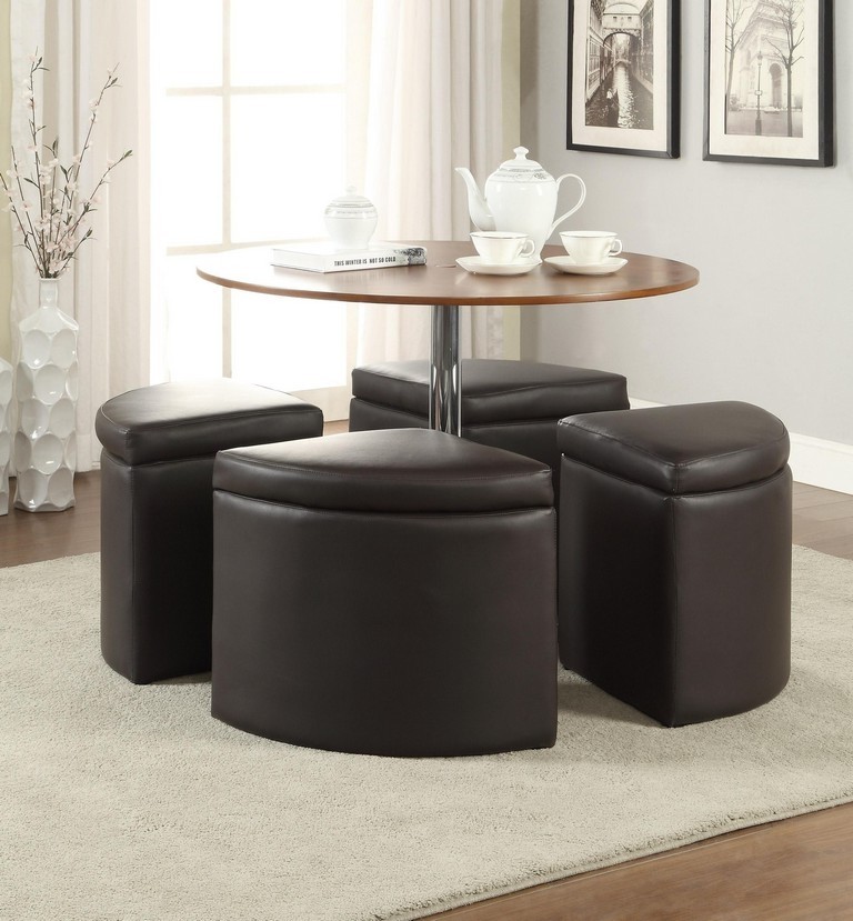 Coffee table with pull out ottomans roy home design 15