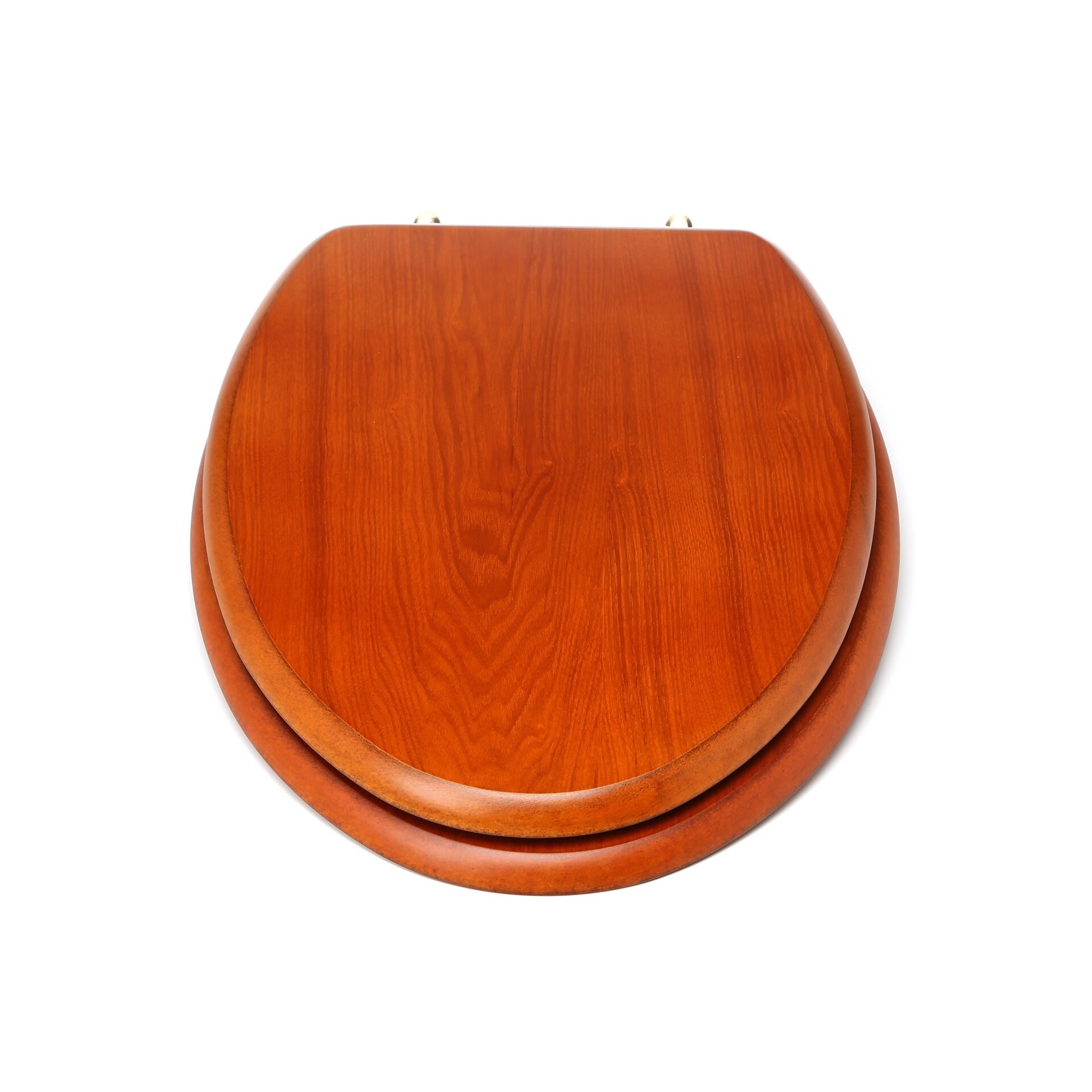 Comfort seats decorative wood elongated toilet seat 8