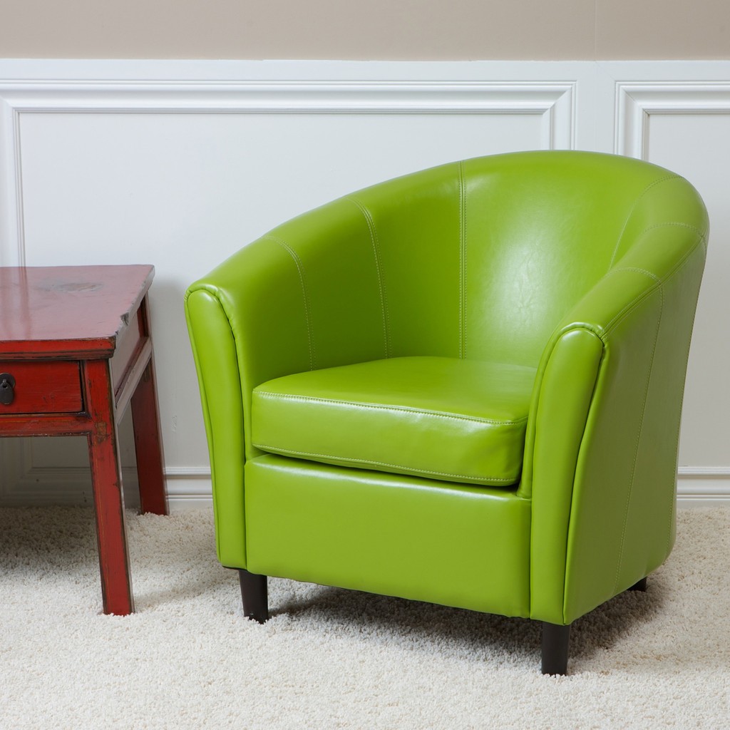 Cool lime green accent chair homesfeed 1