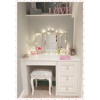 Dressing table mirror with lights youll love in 2020 3