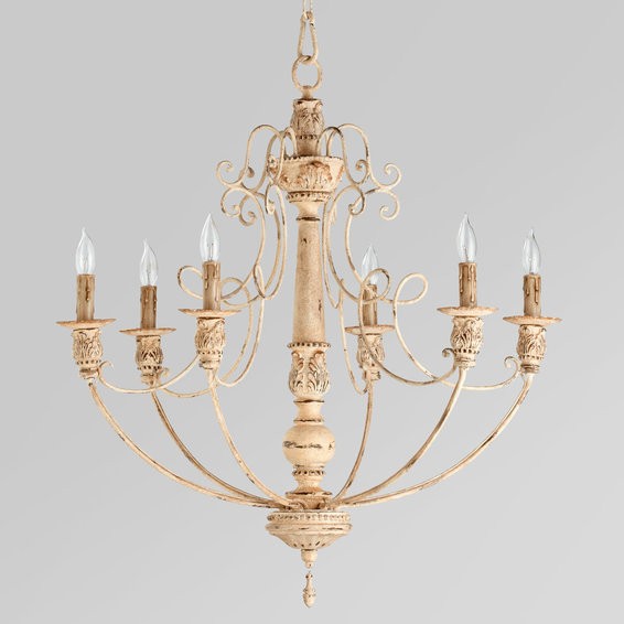 French country persian white chandelier shades of light