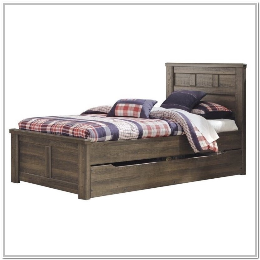 Full size trundle bed ashley furniture bedroom home