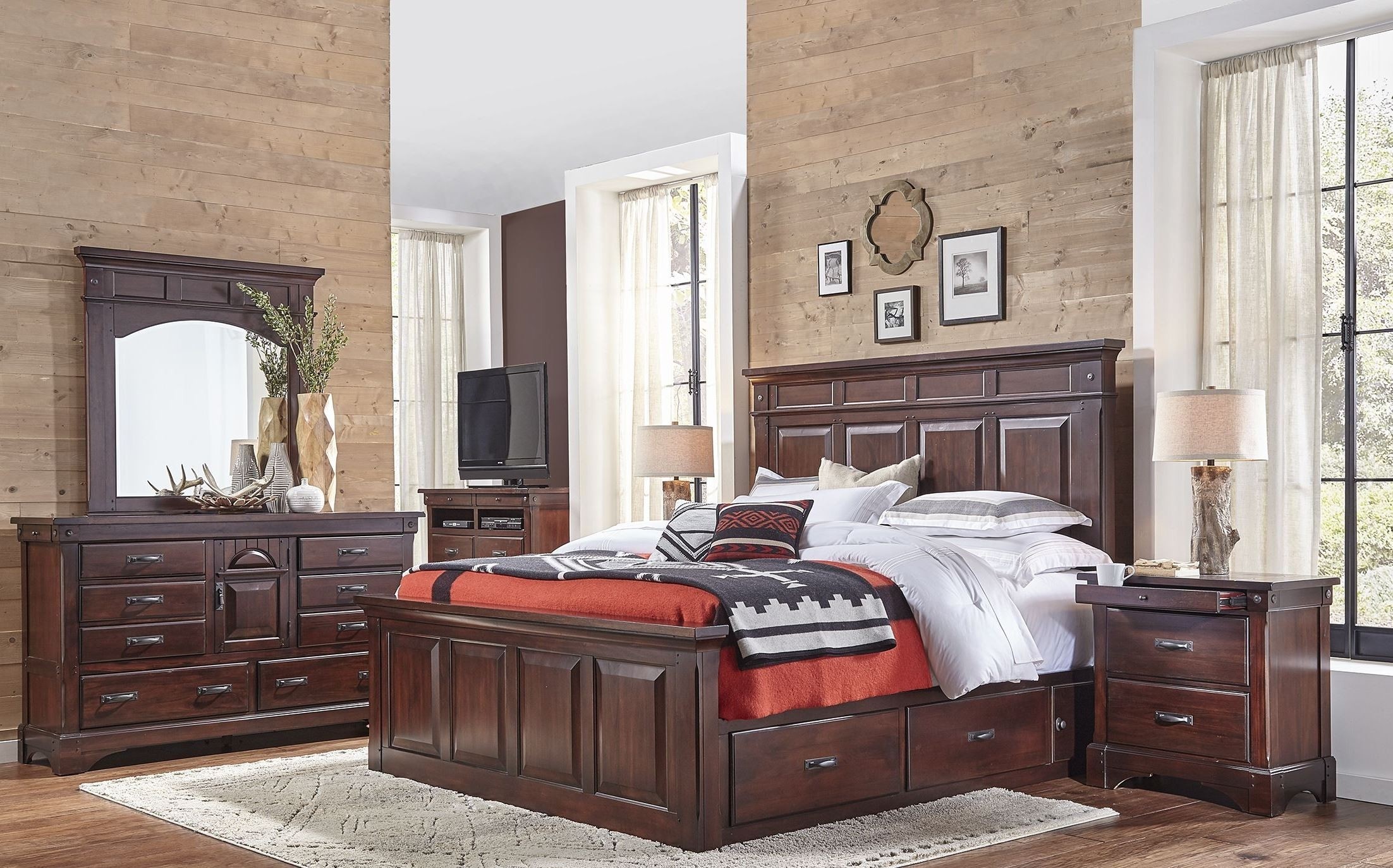 real mahogany bedroom furniture