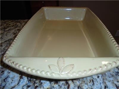 Large baking pan dish debby segura signature sorrento gold