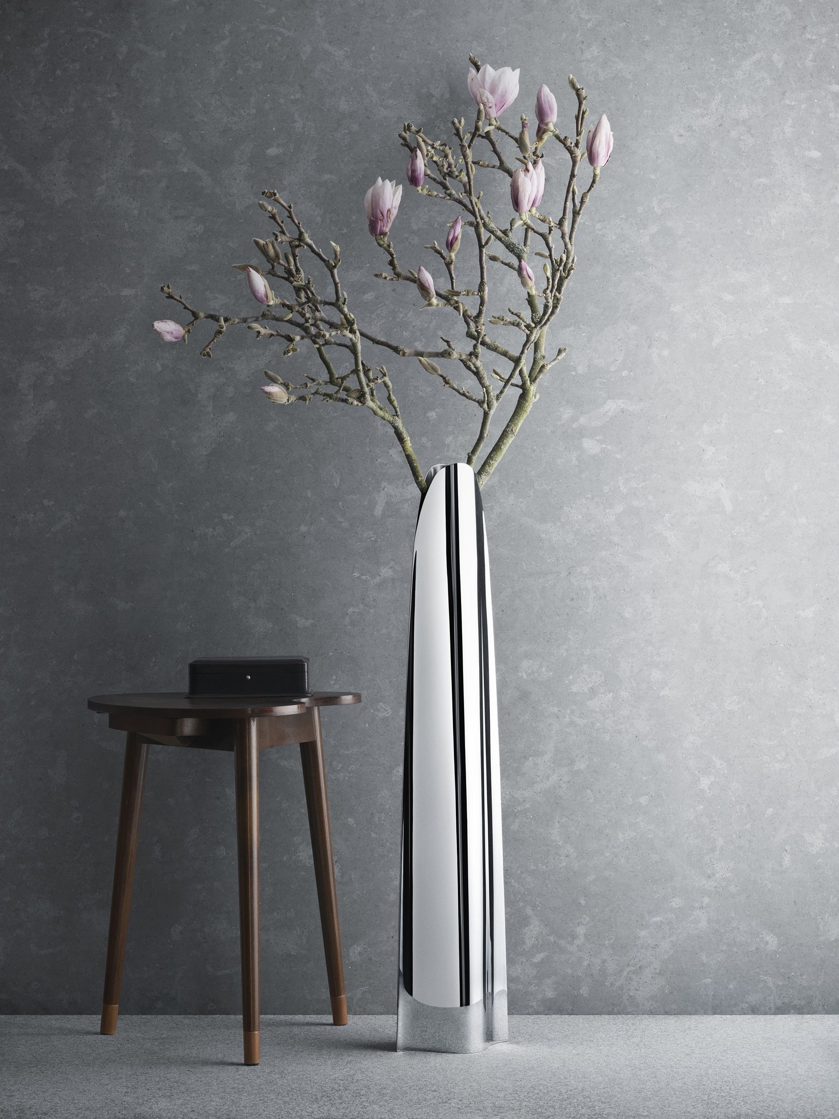 Marvelous floor vase for home accessories ideas silver