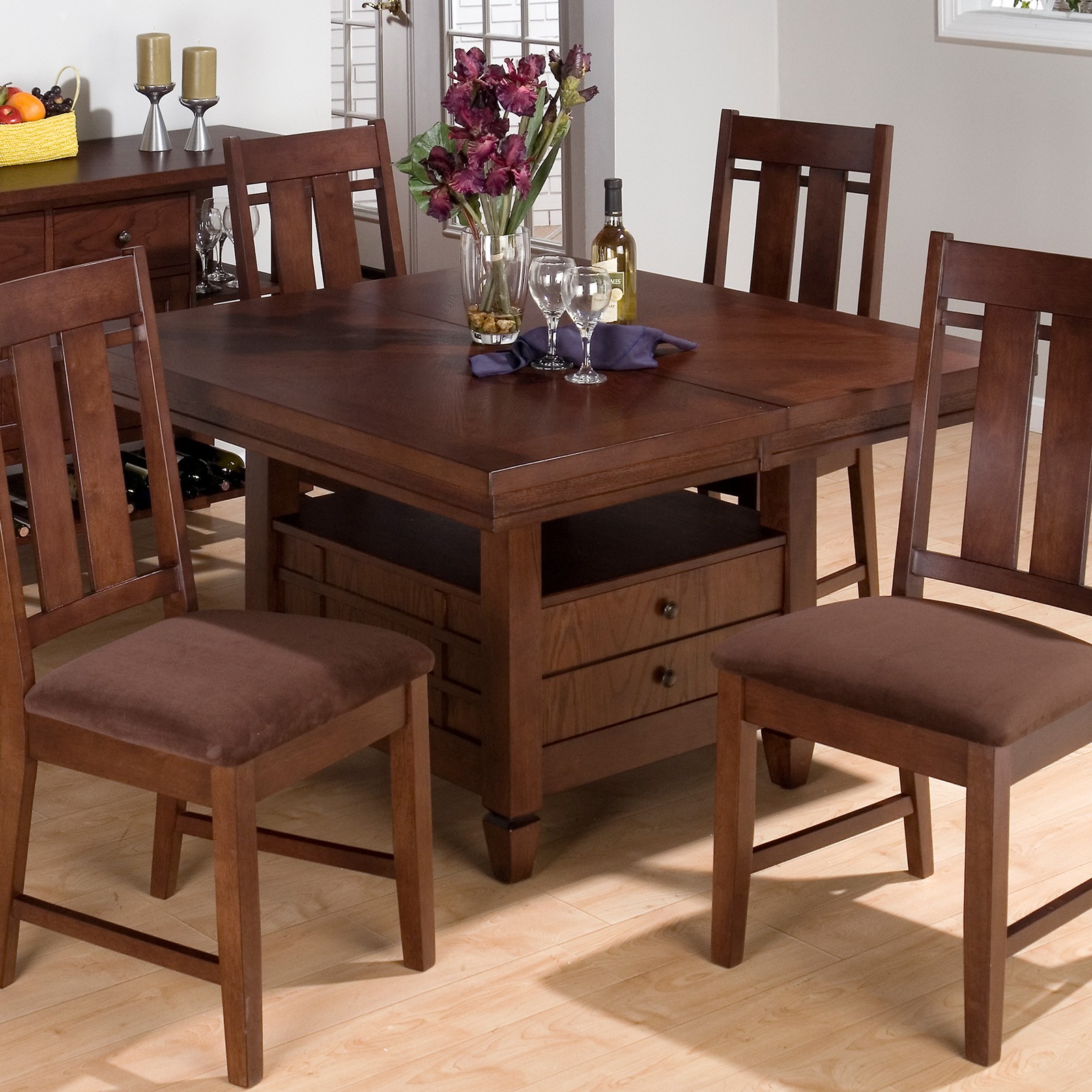 Montville storage dining table at hayneedle