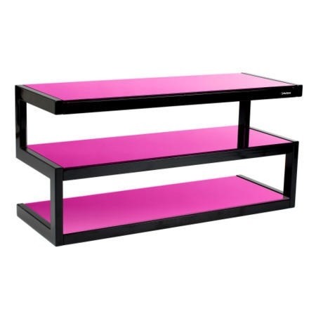 Norstone esse black and pink tv stand up to 50
