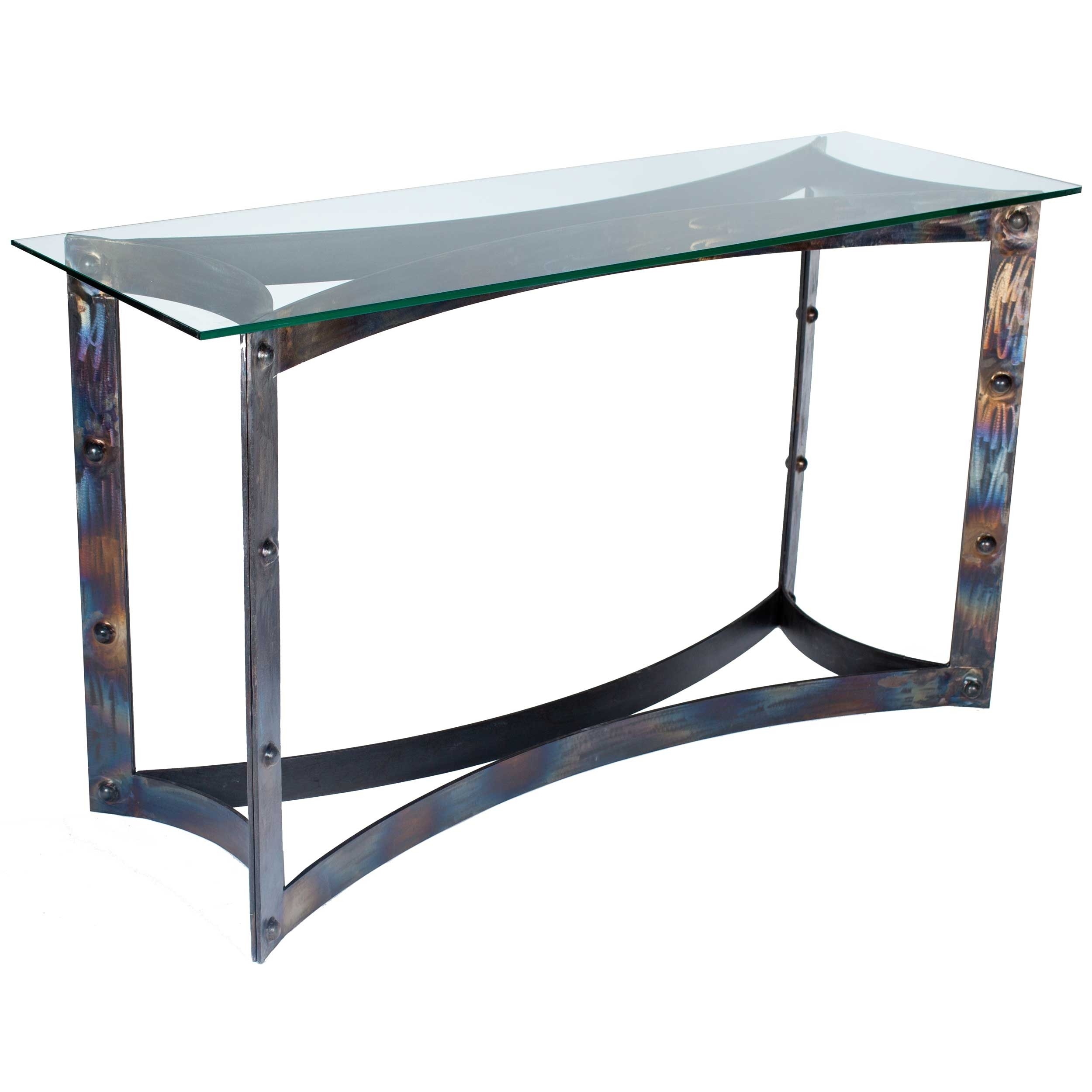 Sebastian iron console table base only use your own