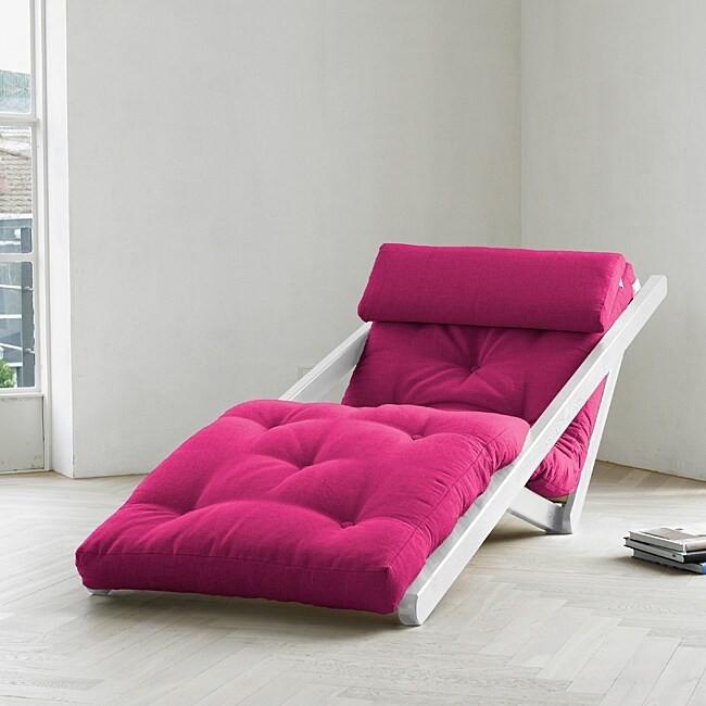 Shop fresh figo pink futon free shipping today