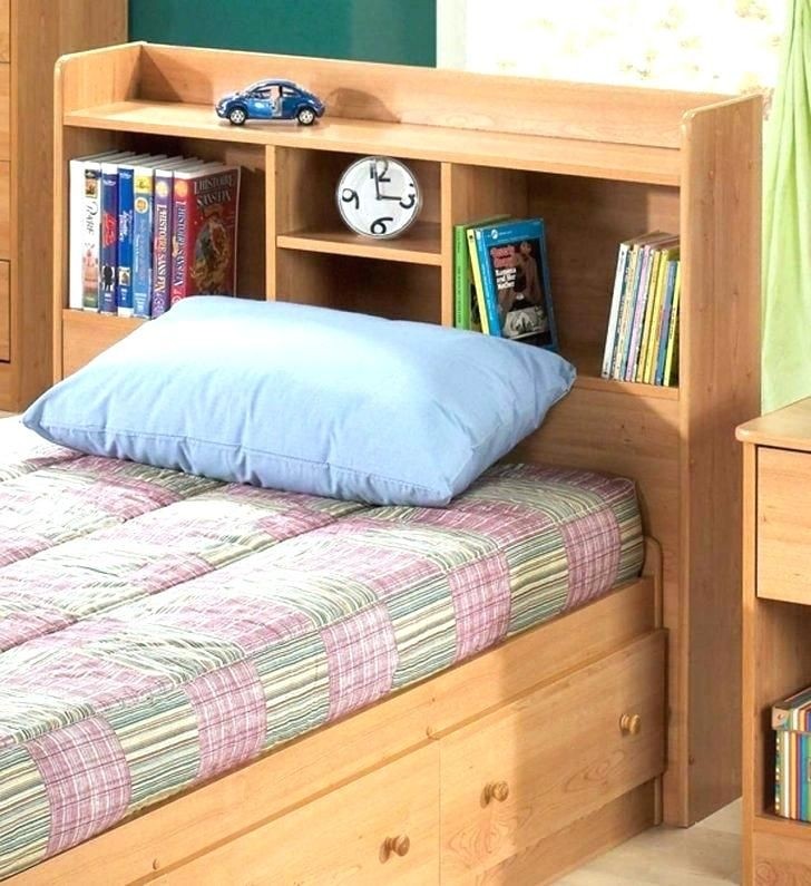 Twin bed bookcase headboard king bed bookcase headboard