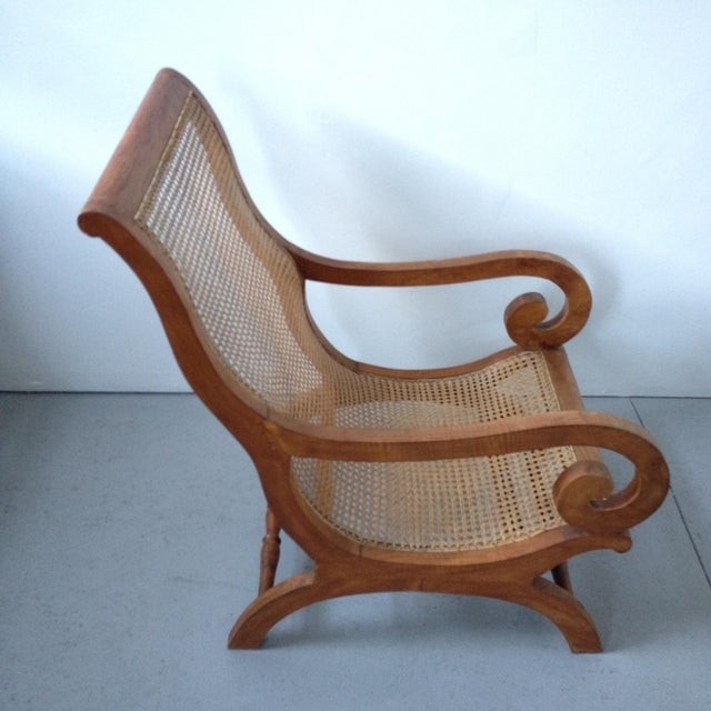 Vintage plantation arm chair chairish 2
