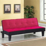 Want a pink futon choose from 7 unique pink sofas
