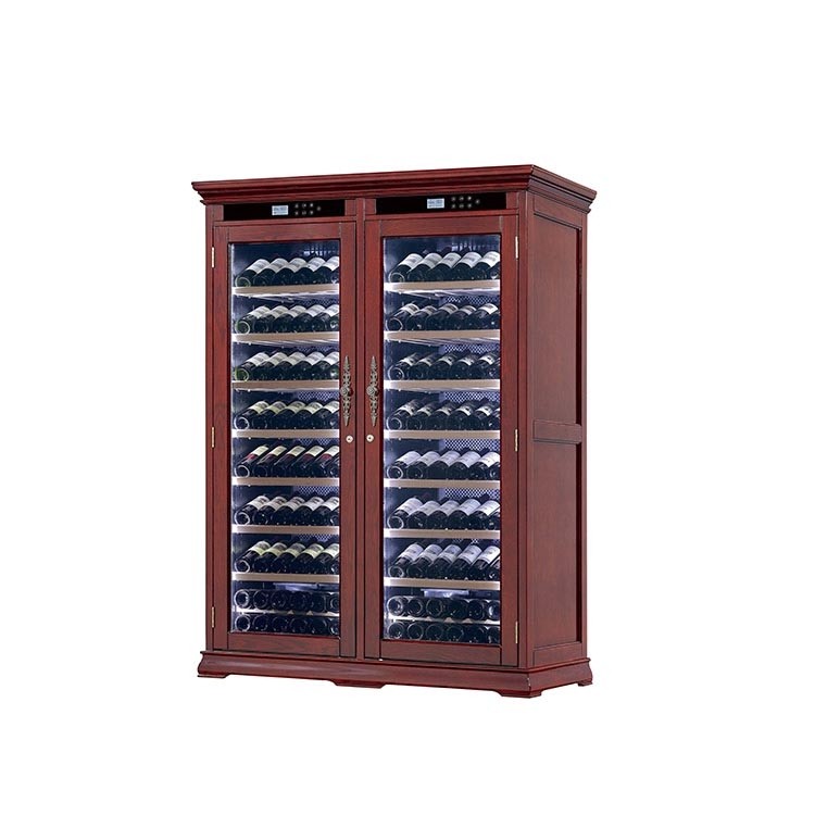 Wooden wine cellar cabinet cooler menbro group