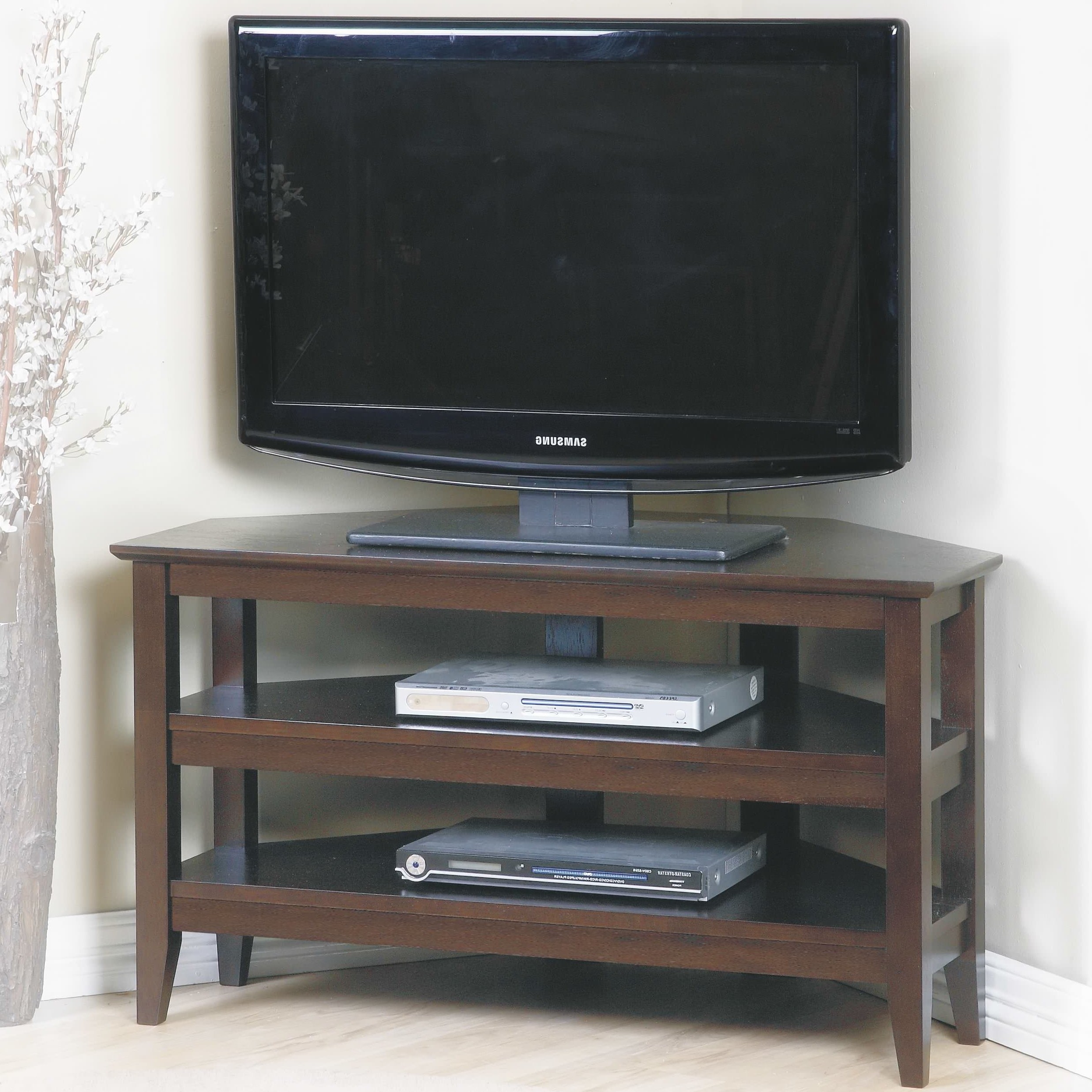 20 the best real wood corner tv stands 3