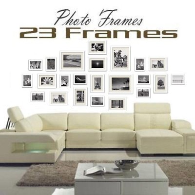 23pcs large multi photo frames collage family picture