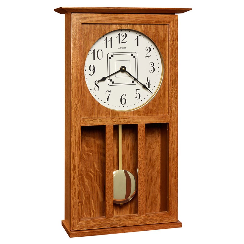 Amana mission wall clock amana furniture clock shop