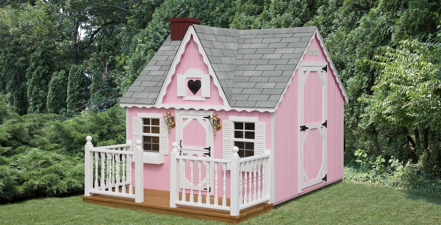 Amish built victorian playhouse for sale amish backyard