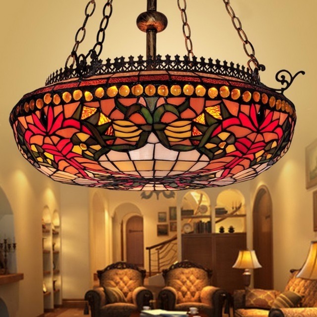 Antique tiffany style chandelier home design ideas 1