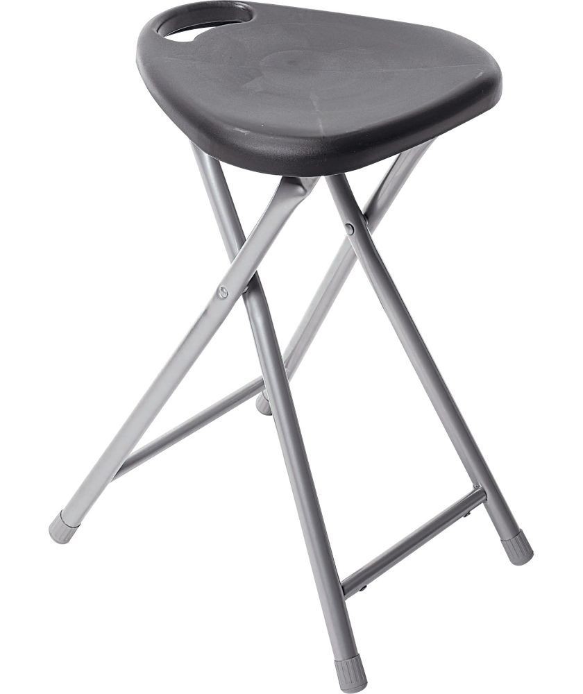 Buy black folding single stool at your