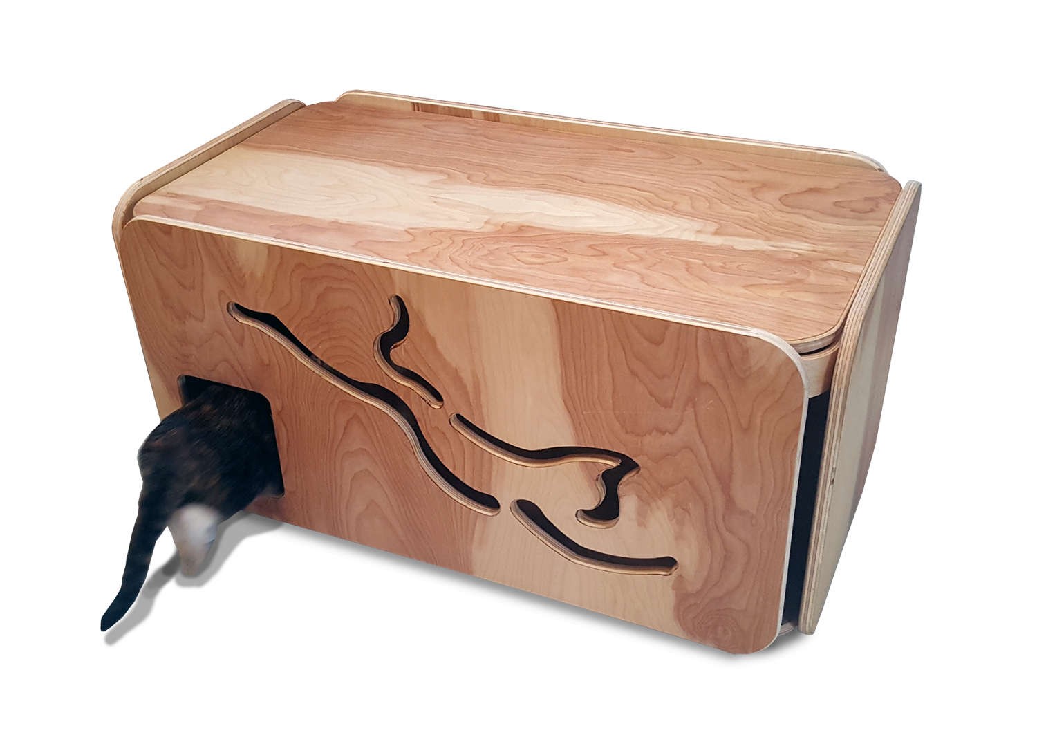 Cat furniture cat lover litter box enclosure litter box