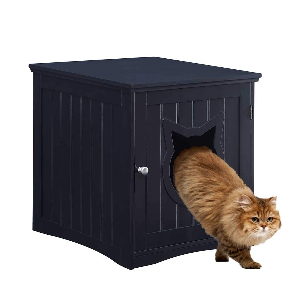 Coolkittycondos cat house side table nightstand pet