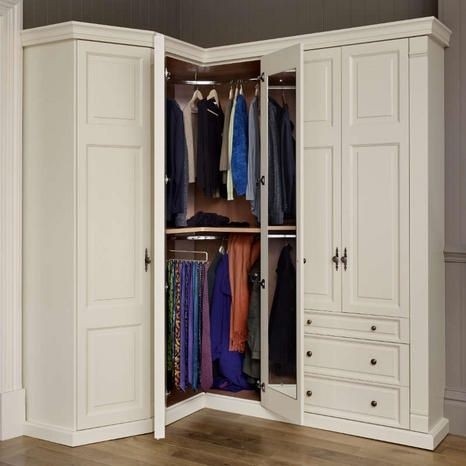 Corner armoire wardrobe corner wardrobe closet bedroom