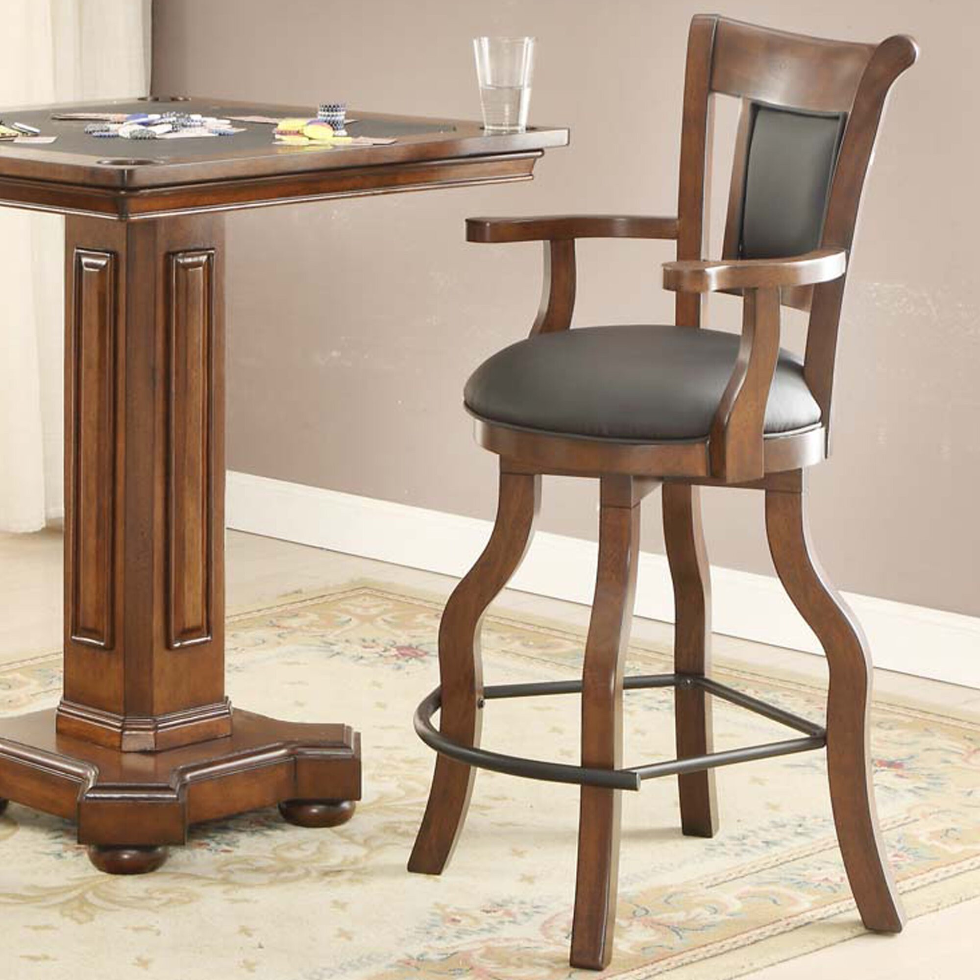 Eci furniture guinness 24 7 swivel bar stool