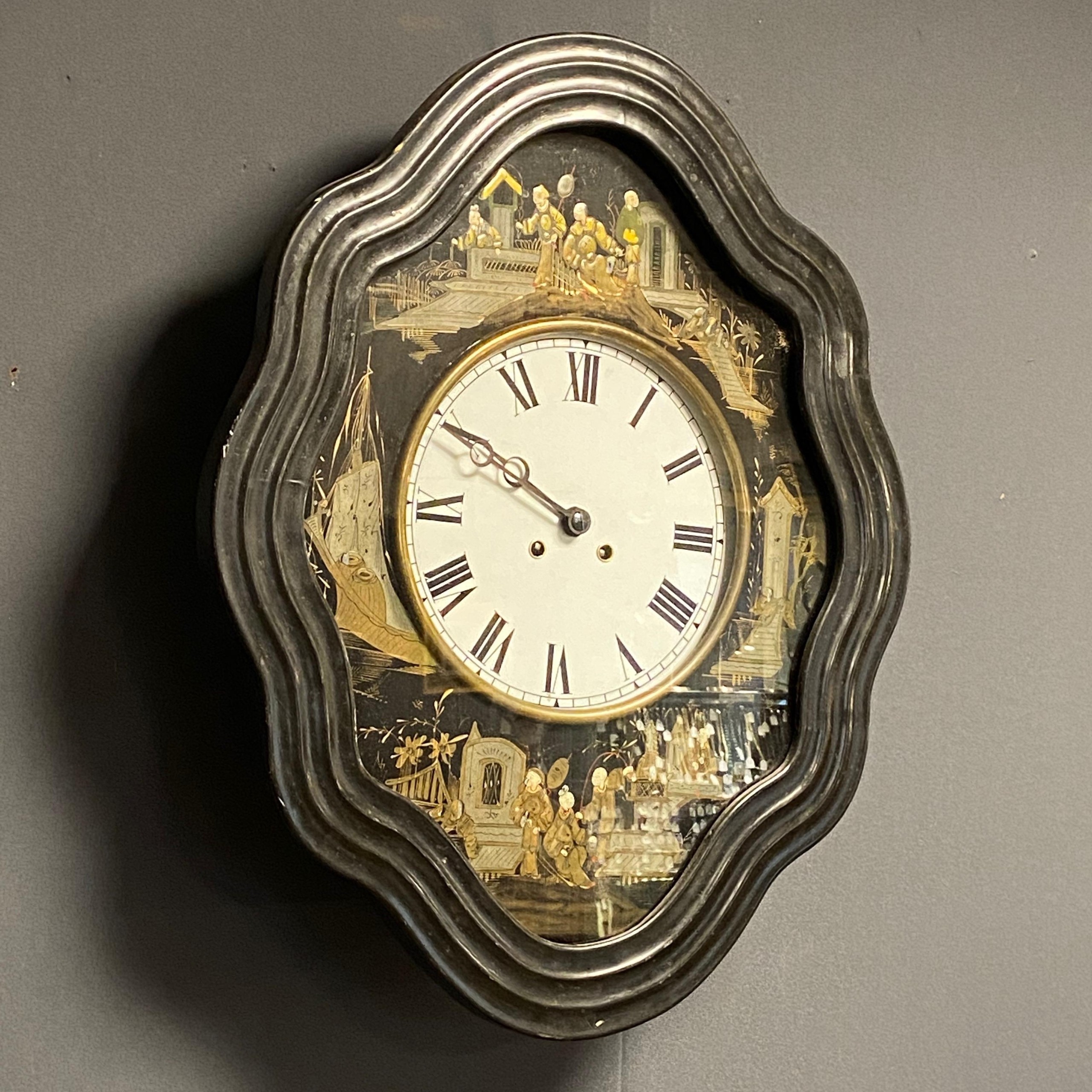 French chinoiserie wall clock wall clocks hemswell