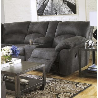 Furnituremaxx tambo contemporary pewter microfiber