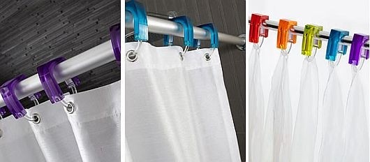 Hig end shower curtains designer shower curtain rings by