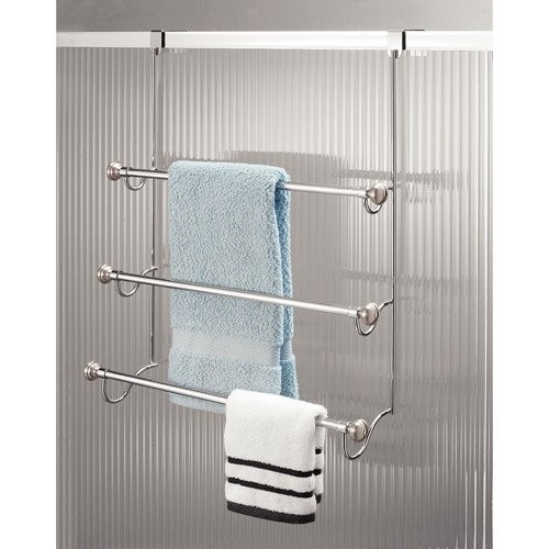 Interdesign york over the shower door towel rack for
